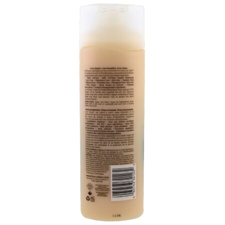 Live Clean, Gel de banho revigorante, Óleo de argan, 17 fl oz (500 ml) - Image 2