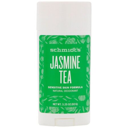 Schmidt's, Fórmula para Peles Sensíveis, Chá de Jasmim, 3,25 oz (92 g)