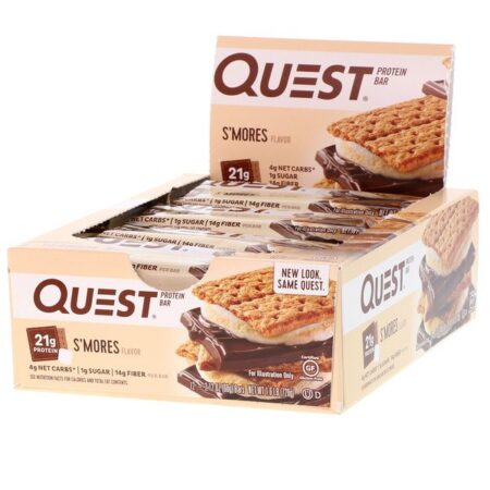 Quest Nutrition, Barra de Proteínas, S'mores, 12 Barras, 2,12 (60 g) Cada