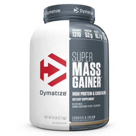 Dymatize Nutrition, Super-ganha massa, Biscoitos e Creme, 2,7 kg