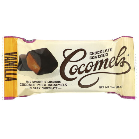 Cocomels, Orgânico, Caramelos de Leite de Coco com Cobertura de Chocolate, Baunilha, 15 Unidades, 28 g Cada - Image 3