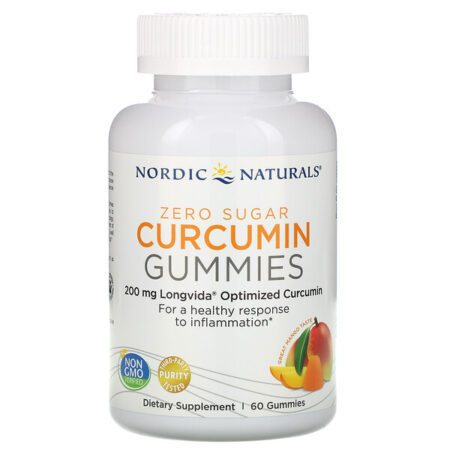 Nordic Naturals, Gomas de Curcumina, Manga, 200 mg, 60 Gomas