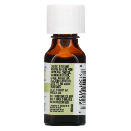 Aura Cacia, Óleo Essencial 100% Puro, Limão, 15 ml (0,5 fl oz) - Image 2