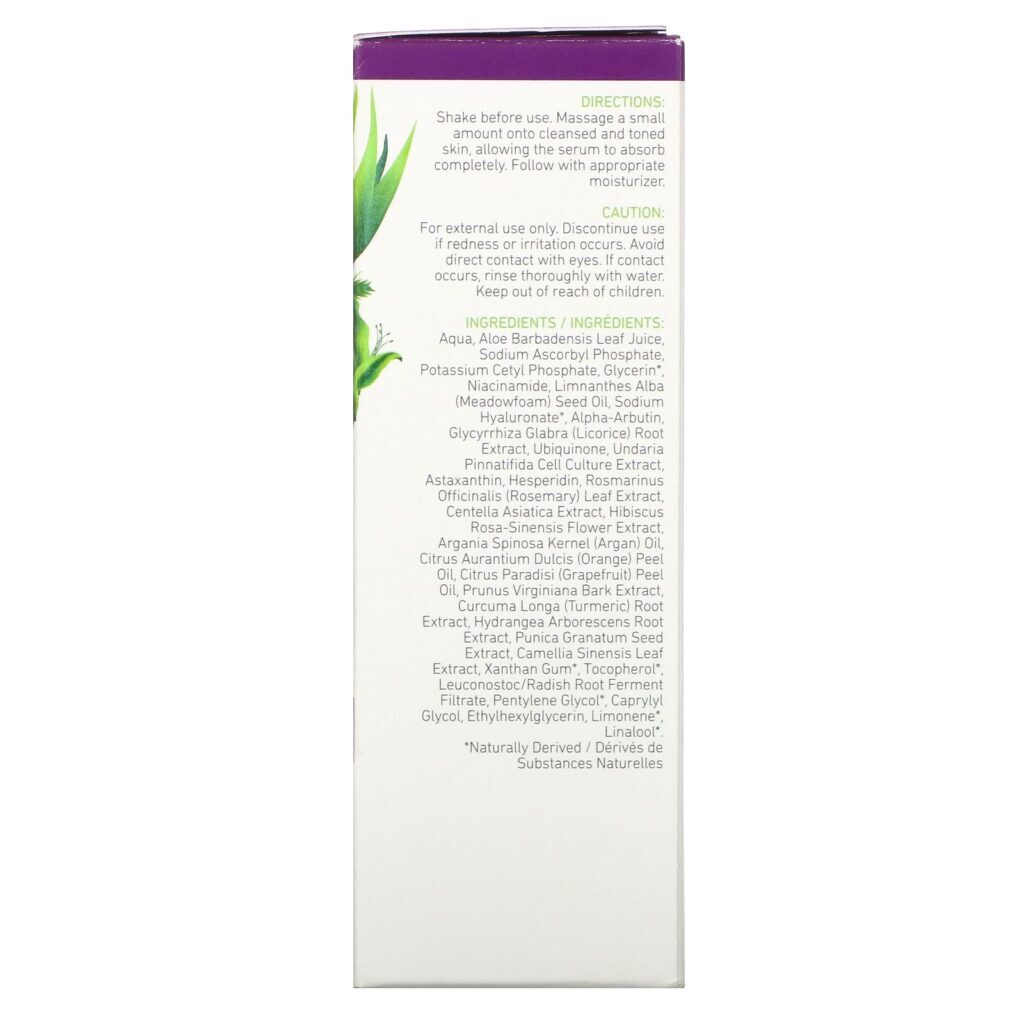 InstaNatural, Skin Brightening Serum, Youth Restoring, 1 fl oz (30 ml) - Imagem 3