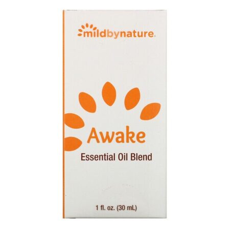 Mild By Nature, Awake, Mistura de Óleo Essencial, 1 oz