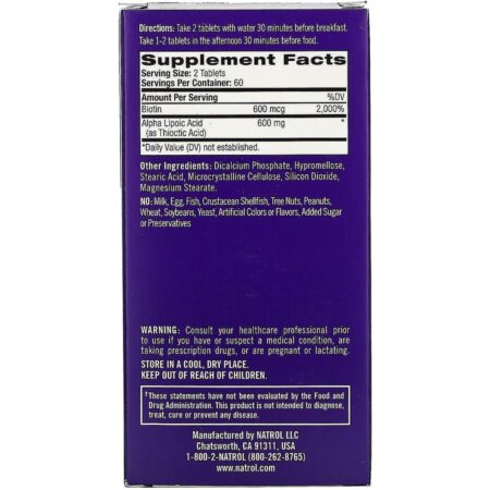 Natrol, Minus-10, 120 Comprimidos - Imagem 2