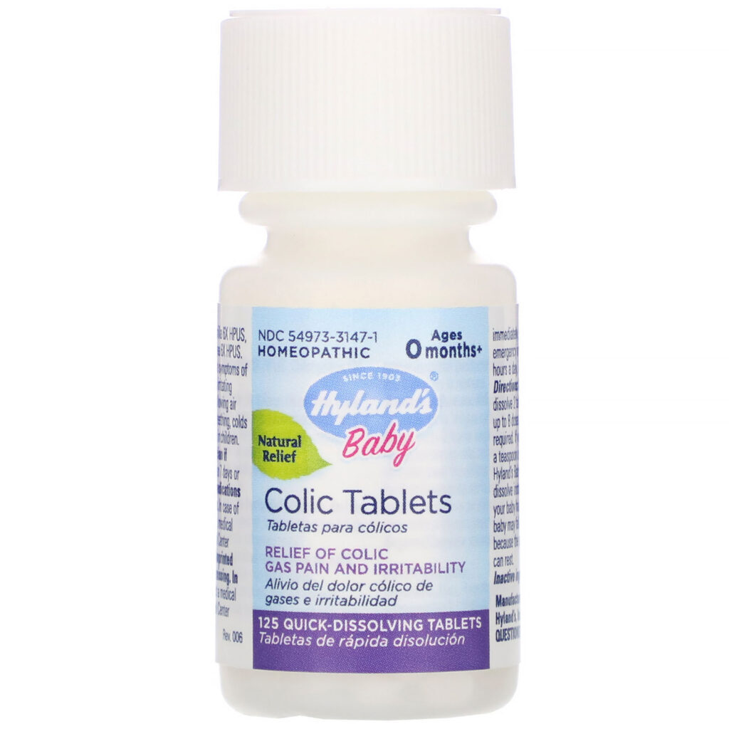 Hyland's, Baby, Colic Tablets, Ages 0 Months+, 125 Quick-Dissolving Tablets - Imagem 3