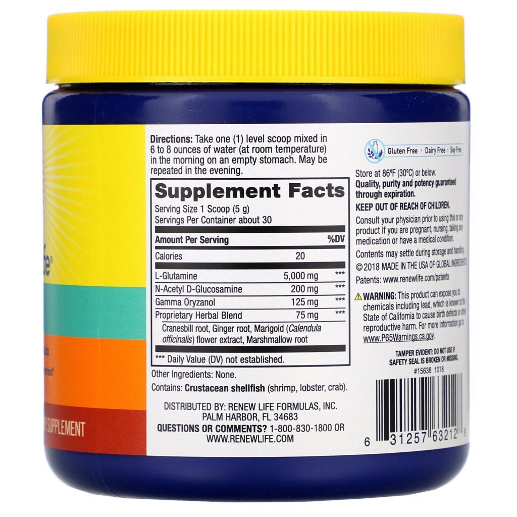 Renew Life, IntestiNew, Fórmula de Suporte para o Revestimento Intestinal, 162 g (5,7 oz) - Imagem 2