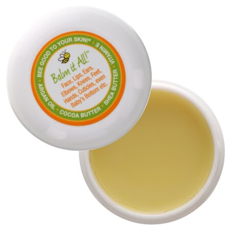 Sierra Bees, Bálsamo de Argan com Cacau e Manteiga de Karité, 1 oz (28 g) - Image 3