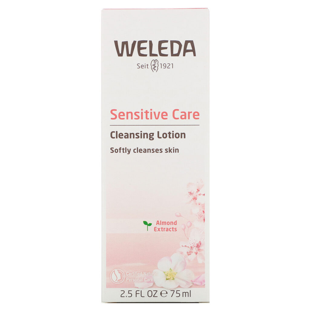 Weleda, Sensitive Care Cleansing Lotion, Almond Extracts, 2.5 fl oz (75 ml) - Imagem 2