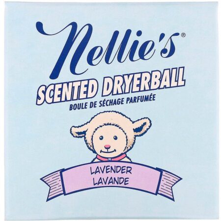 Nellie's, Bola Perfumada para Secadora, Lavanda, 1 Bola