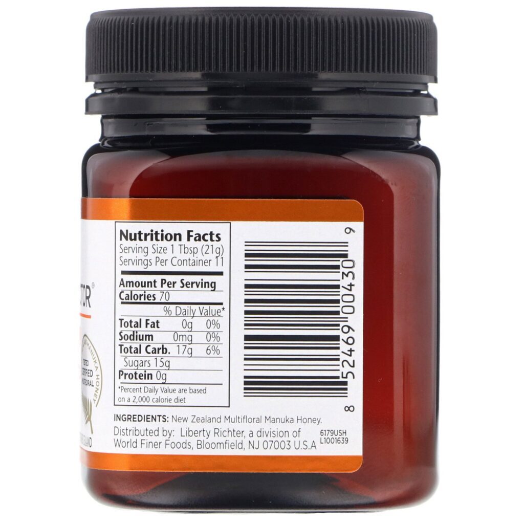 Manuka Doctor, Mel Manuka Polifloral, MGO 35+, 250 g (8,75 oz) - Imagem 2