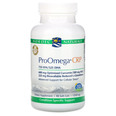 Nordic Naturals, ProOmega CRP, 1.250 mg, 90 Cápsulas Gelatinosas