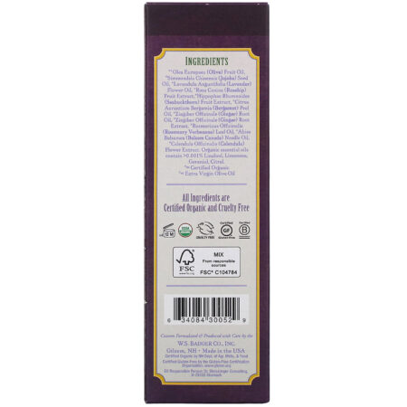 Badger Company, Oleo de Massagem para Aromaterapia, Lavanda com Bergamota & Bálsamo, 4 fl oz (118 ml) - Image 3