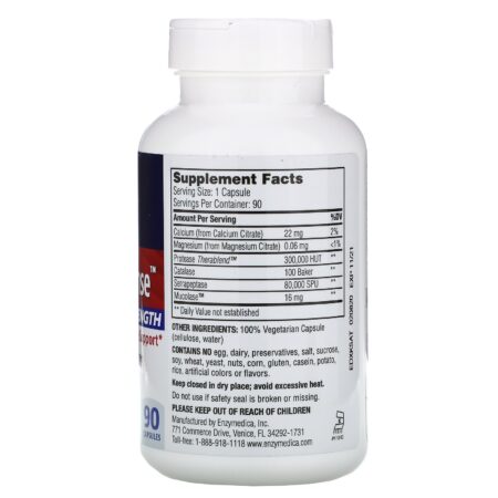 Enzymedica, Enzyme Defense (o antigo ViraStop), Extra Strength, 90 Cápsulas - Image 2