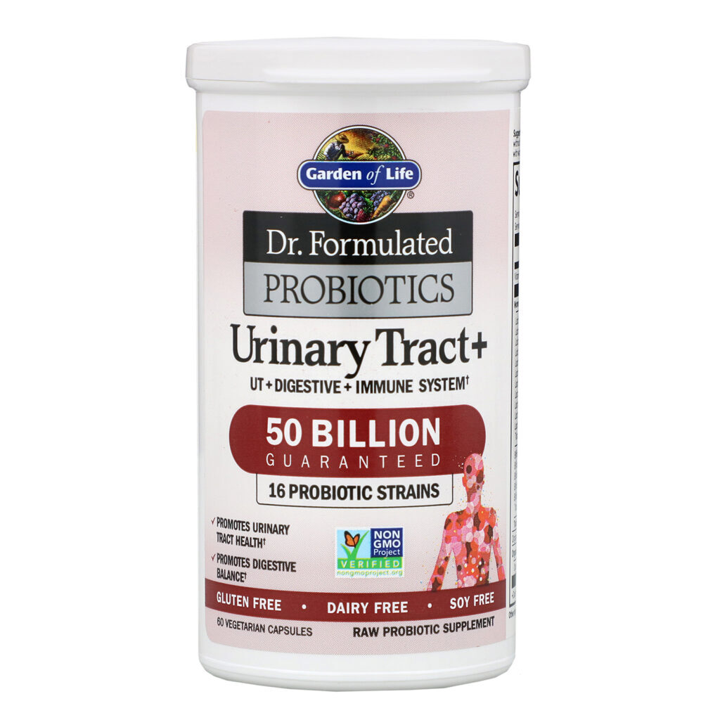 Garden of Life, Dr. Formulated Probiotics, Trato Urinário+, 60 Cápsulas Vegetais - Imagem 3