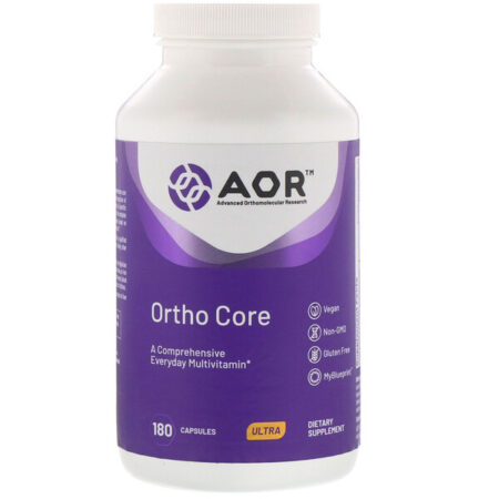 Advanced Orthomolecular Research AOR, Ortho Core, 180 Cápsulas