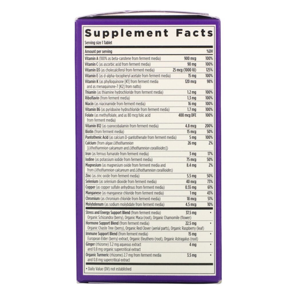 New Chapter, Multivitamínico Diário Every Woman, 48 Comprimidos Vegetais - Imagem 2