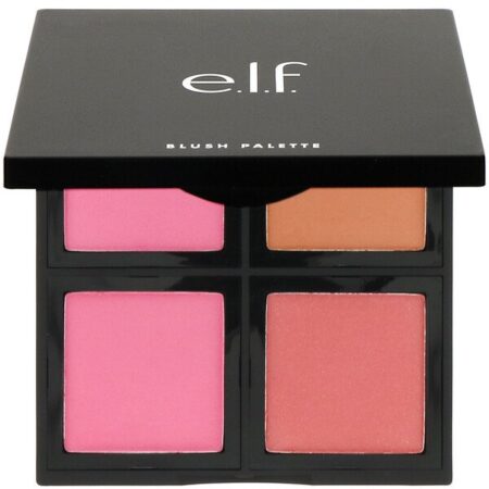 E.L.F., Blush Palette, Light, Powder, 13,6 g (0,48 oz)