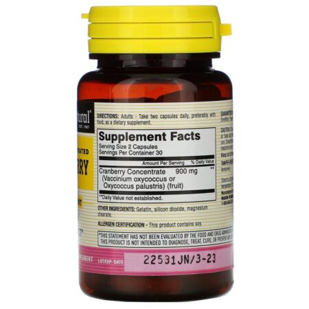 Mason Natural, Cranberry, Altamente Concentrado, 60 Cápsulas - Imagem 2