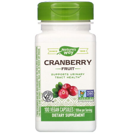 Nature's Way, Cranberry Fruit, 930 mg, 100 Vegan Capsules