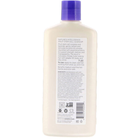 Andalou Naturals, Condicionador, Volume Total, para Encorpar, dar Volume e Brilho, Lavanda e Biotina, 11,5 fl oz (340 ml) - Image 2