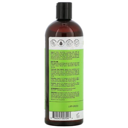 Sky Organics, Óleo de Rícino Orgânico, 473 ml (16 fl oz) - Image 2