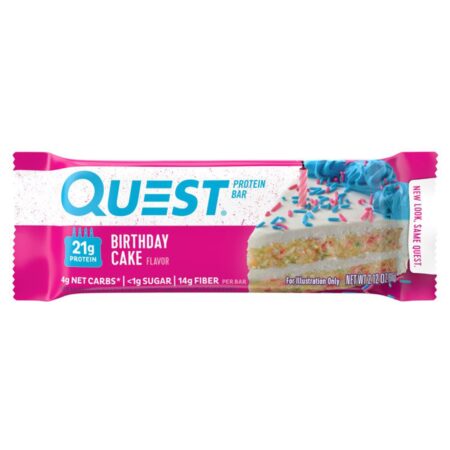 Quest Nutrition, Barra de Proteínas, Bolo de Aniversário, 12 Pacotes, 60 g (2,12 oz) Cada - Image 4