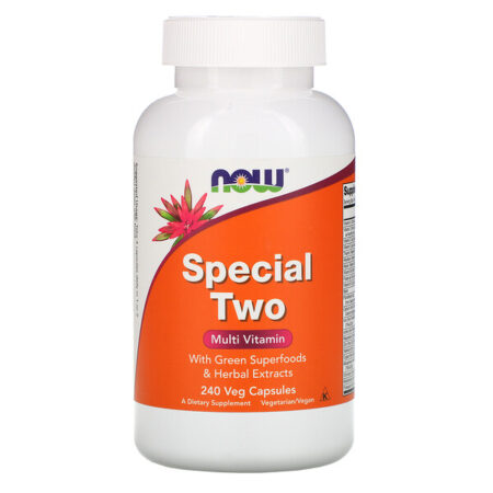 Now Foods, Special Two, Multivitamínico, 240 Cápsulas Vegetais