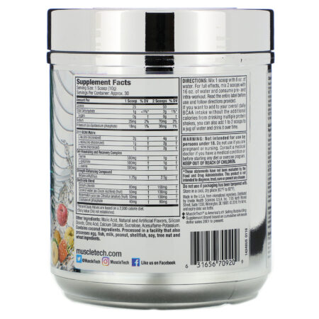 Muscletech, Amino Build Next Gen, White Raspberry, 9.98 oz (283 g) - Image 2