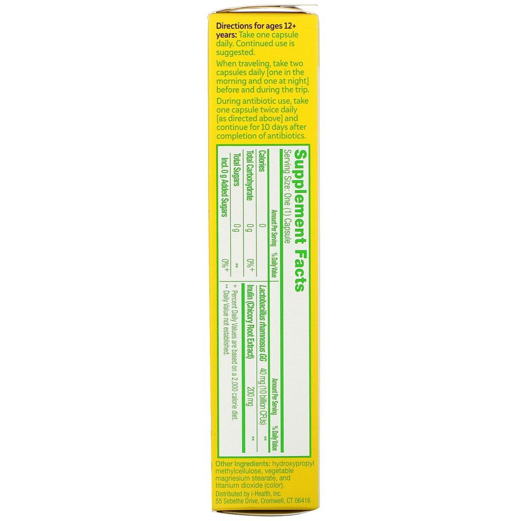Culturelle, Probiotics, Digestive Daily Probiotic, 10 Billion CFUs, 30 Once Daily Vegetarian Capsules - Imagem 2