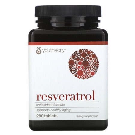 Youtheory, Resveratrol, 290 Comprimidos