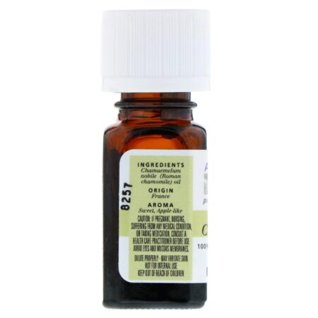 Aura Cacia, 100% Pure Essential Oil, Roman Chamomile, .125 fl oz (3.7 ml) - Image 2