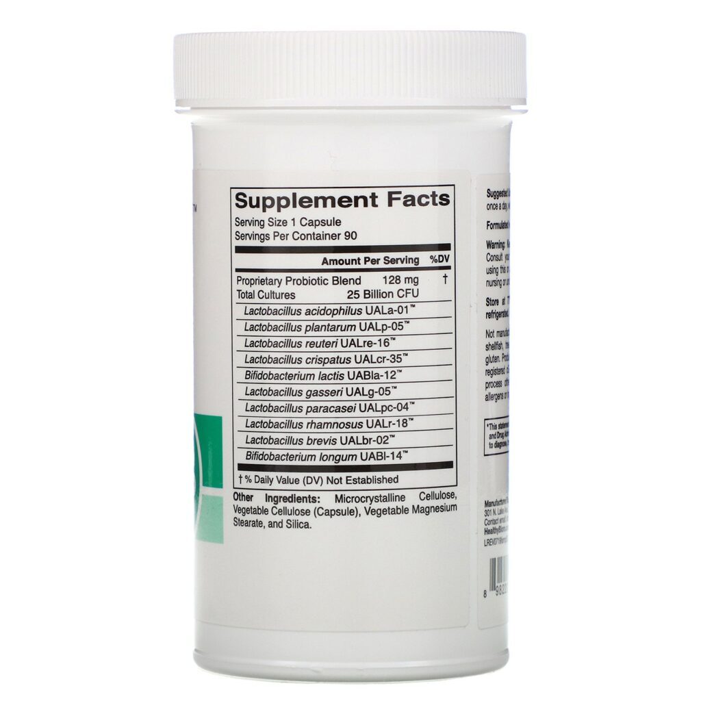 HealthyBiom, Probióticos de Auxílio às Mulheres, 25 Bilhões de UFCs, 90 Cápsulas Vegetais - Imagem 2