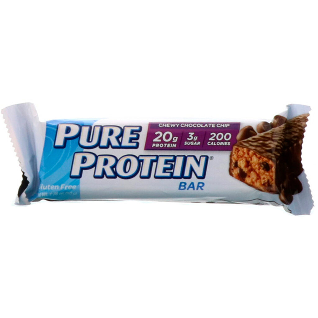 Pure Protein, Barra de Gotas de Chocolate Mastigável, 6 Barras, 50 g Cada - Imagem 4