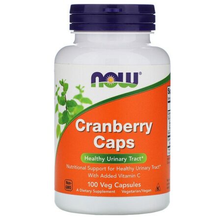 Now Foods, Cápsulas de Cranberry, 100 Cápsulas Vegetais