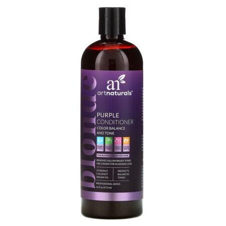 Artnaturals, Condicionador roxo, equilíbrio de cores e tom, 16 fl oz (473 ml)