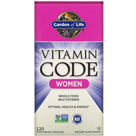 Garden of Life, Vitamin Code, Women, 120 Cápsulas Vegetais