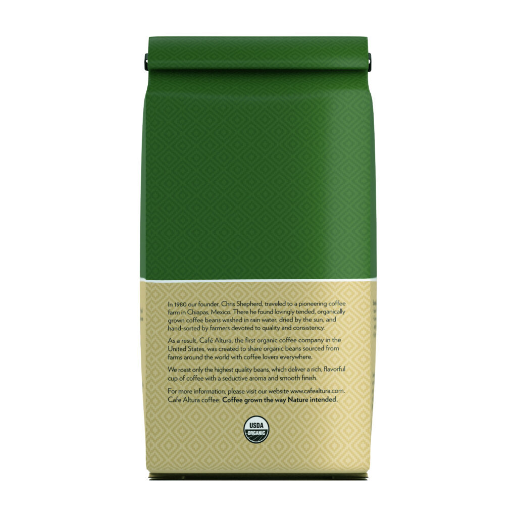 Cafe Altura, Organic Coffee, Breakfast Blend, Medium Roast, Whole Bean, 10 oz (283 g) - Imagem 4