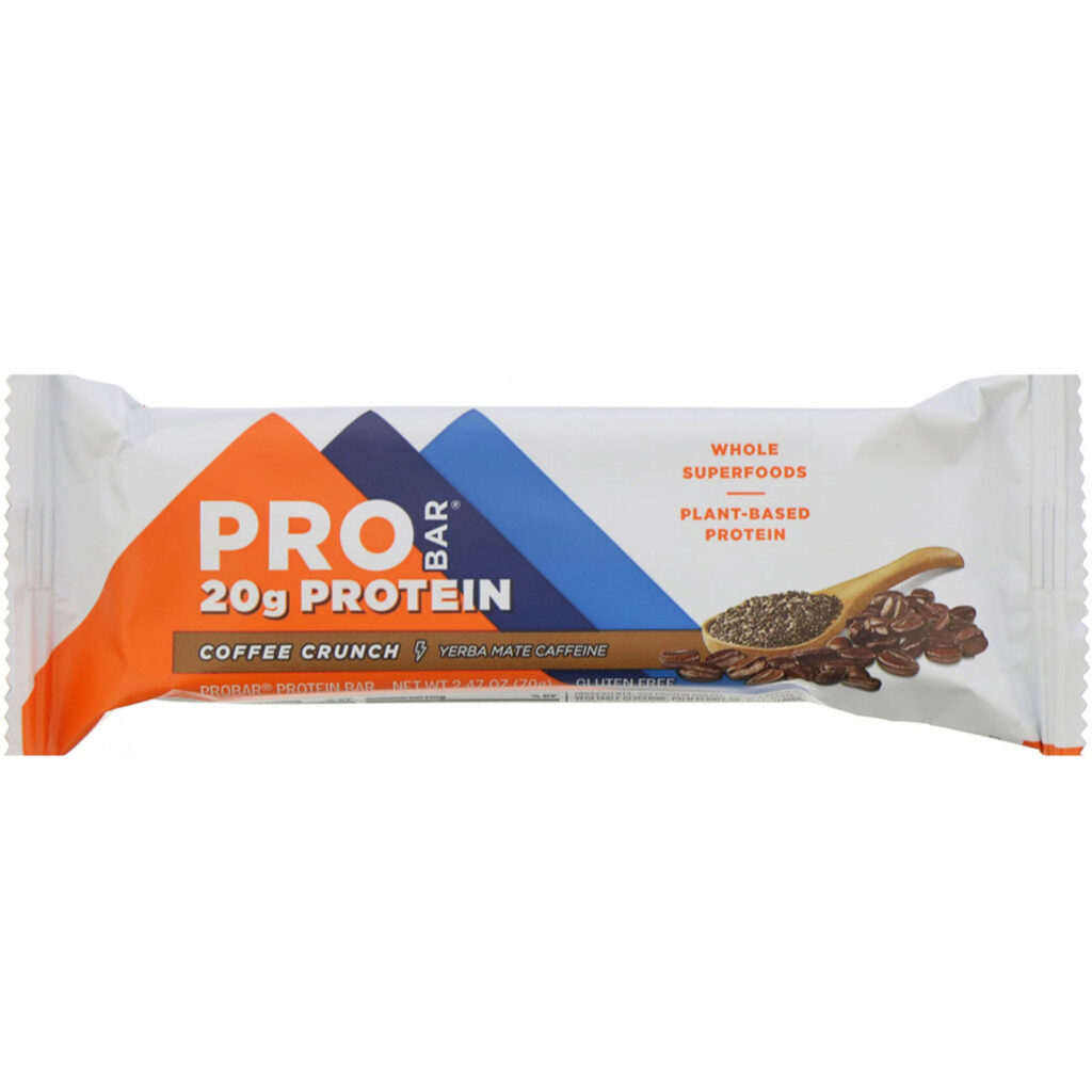 ProBar, Protein Bar, Coffee Crunch, 12 Bars, 2.47 oz (70 g) Each - Imagem 4