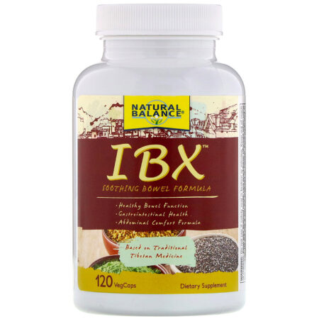 Natural Balance, Fórmula IBX para Alívio Intestinal, 120 Comprimidos Vegetarianos - Image 3