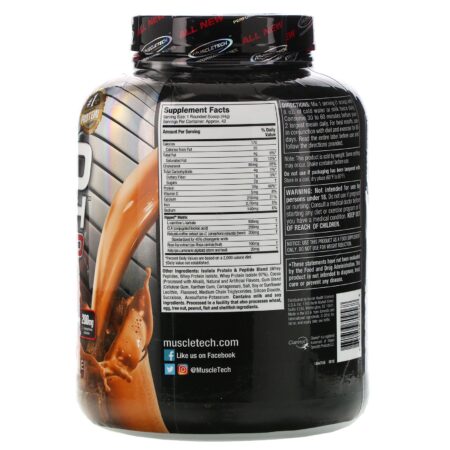 Muscletech, Nitro Tech Ripped, A Fórmula Definitiva de Proteína + Perda de Peso, Fudge de Chocolate Brownie, 1,81 kg (4 lbs) - Image 2