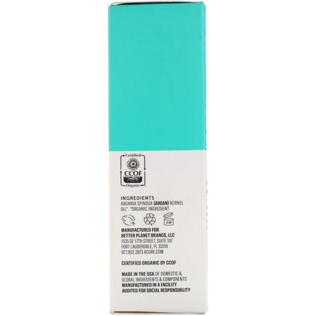 Acure, Óleo de Argan Marroquino The Essentials, 30 ml - Imagem 3