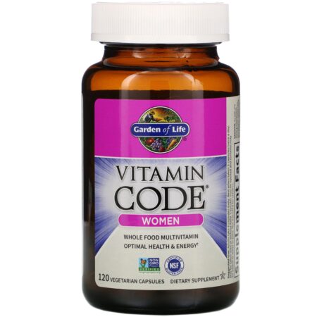 Garden of Life, Vitamin Code, Women, 120 Cápsulas Vegetais - Image 3