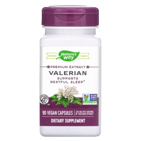 Nature's Way, Valerian, 220 mg, 90 Vegan Capsules