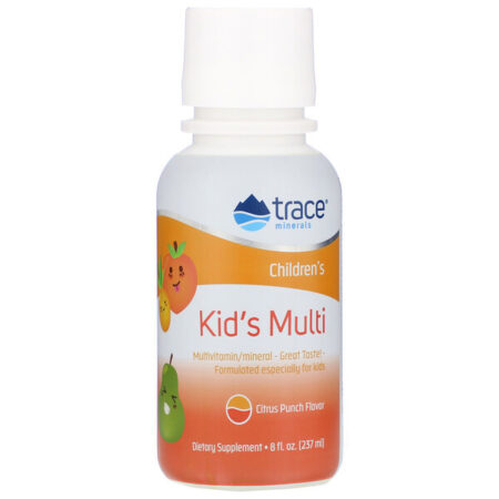 Trace Minerals Research, Kid's Multi, Citrus Punch, 237 ml (8 fl oz)