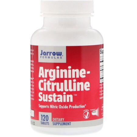 Jarrow Formulas, Arginine-Citrulline Sustain, 120 Comprimidos