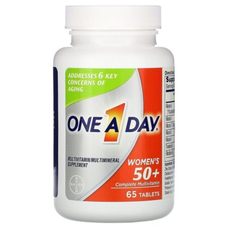 One-A-Day, Women’s 50+ Complete Multivitamin, 65 Tablets - Imagem 4