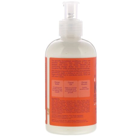 SheaMoisture, Kids Extra-Nourishing Conditioner, Mango & Carrot, 8 fl oz (237 ml) - Image 2