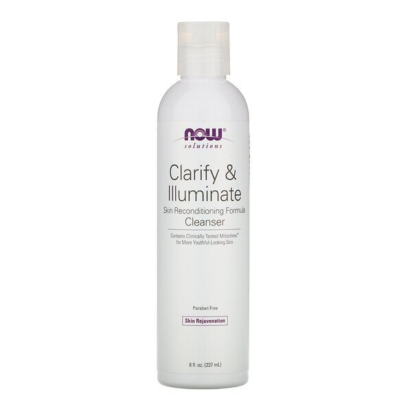 Now Foods, Solutions, Limpador Para Clarificar e Iluminar, 8 fl oz (237 ml)